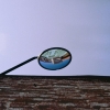 03 Mirror to see Rooftop Installation from garden level