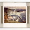 Oregon Coast/True Maze, Cambridgeshire, 2000, Cut Print in Shadow Box Frame