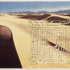 White Sands, New Mexico/16th Century British Maze, 1997, Detail