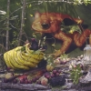 Monte Verde Toad with Coal and Plums, 2009