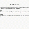 Notes for Installation Six at the Seaman’s Hospital, Greenwich, 1992
